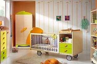 Reprodução - No quarto do bebê é indispensável um berço, uma cômoda para trocar as fraldas e uma cadeira para os plantões iniciais Reprodução
