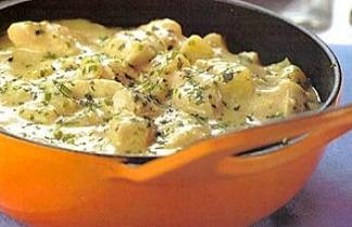 Reprodução - Frango e batatas com creme de milho
