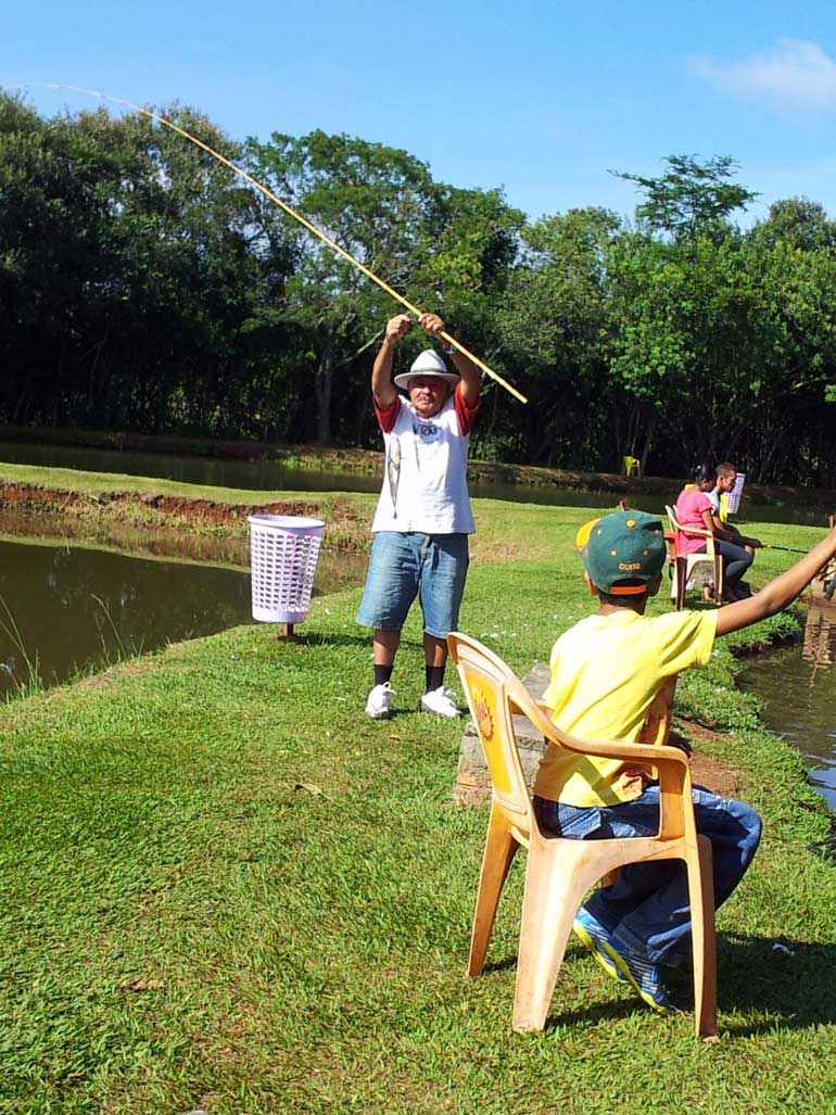 Arquivo Pessoal - Seo Roque adorava pescar