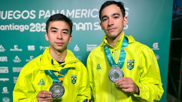 Dupla brasileira conquista medalha inédita e improvável no tênis - InfoMoney