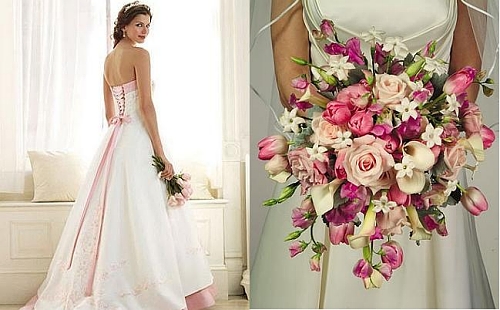 Reprodução - Os modelos e cores devem estar em harmonia com o vestido da noiva Reprodução - Os modelos e cores devem estar em harmonia com o vestido da noiva