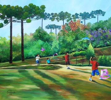 Tela da artista plástica Neiva Passuello.