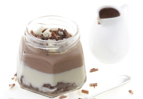 Divulgação - Delícia aos dois chocolates - Cuore di Cacao