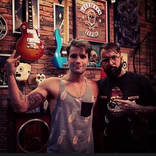 Reprodução/ Instagram - 'Rabiscando com o amigo' Reprodução/ Instagram - 'Rabiscando com o amigo'