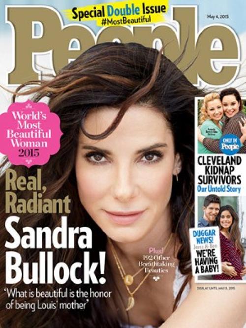 Divulgação - Sandra Bullock na capa da revista 'People' Divulgação - Sandra Bullock na capa da revista 'People'