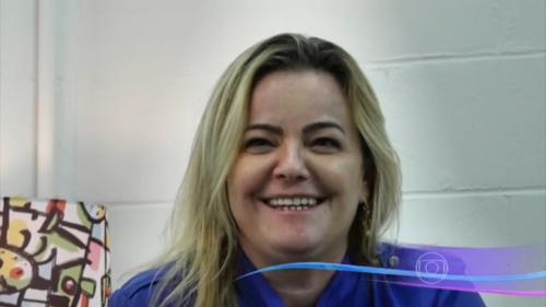 Reprodução/Globo - Lucrécia Alves, mãe de Maurício Destri Reprodução/Globo - Lucrécia Alves, mãe de Maurício Destri