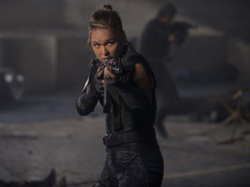 Divulgação - Rousey em 'Os mercenários 3' Divulgação - Rousey em 'Os mercenários 3'