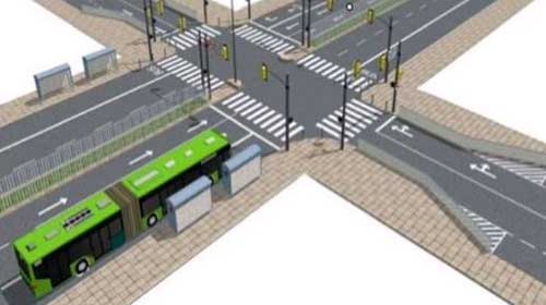 Reprodução - Sistema prevê criação de novas faixas exclusivas para ônibus, obras viárias e construção de estações e pontos Reprodução - Sistema prevê criação de novas faixas exclusivas para ônibus, obras viárias e construção de estações e pontos