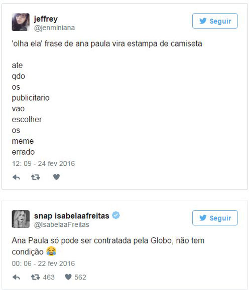 Reprodução/Twitter Reprodução/Twitter