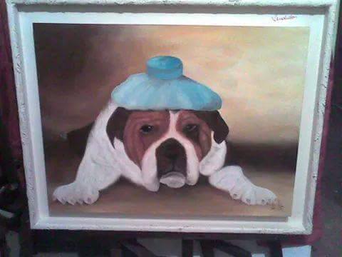 Tela de Ivani Silva. Tela de Ivani Silva.