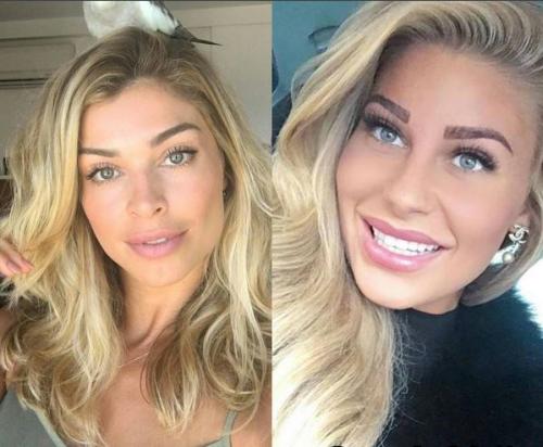 Reprodução/Instagram - Grazi Massafera à direita e Christina Mikkelsen à esquerda Reprodução/Instagram - Grazi Massafera à direita e Christina Mikkelsen à esquerda