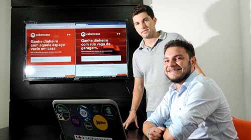 Ricardo Chicarelli/Grupo Folha - Os sócios JP Albuquerque, empreendedor e Marlon Pascoal, experiente na área de startups Ricardo Chicarelli/Grupo Folha - Os sócios JP Albuquerque, empreendedor e Marlon Pascoal, experiente na área de startups