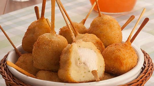 Mini Coxinha De Creme Receitas Gastronomia Bonde O Seu Portal