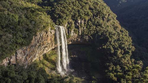 Reprodução/Diego Campos - Cachoeira do Caracol Reprodução/Diego Campos - Cachoeira do Caracol