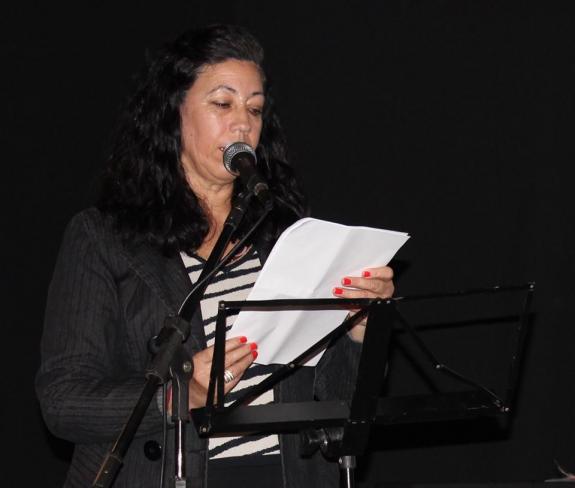 Fotografia de Silvana Mello - Poetisa Rita Delamari Fotografia de Silvana Mello - Poetisa Rita Delamari