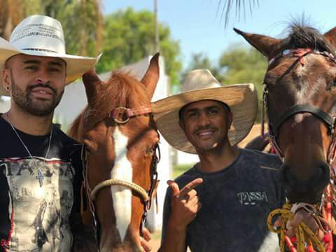 Arquivo pessoal - Dionatan, Barão e Thiago Arquivo pessoal - Dionatan, Barão e Thiago