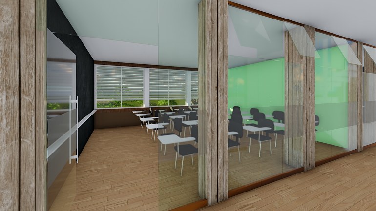 Divulgação - Remodelação das salas de aula do Ensino Fundamental
