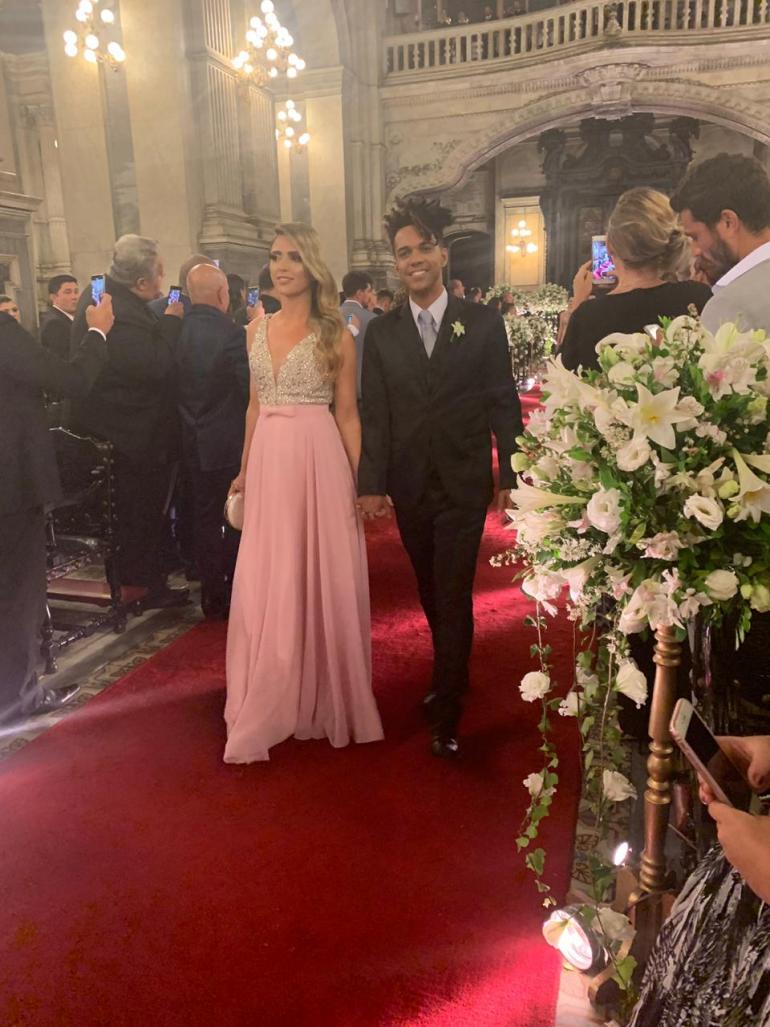 Arquivo Pessoal e Divulgação - Nadja Pessoa e o marido D'Black
