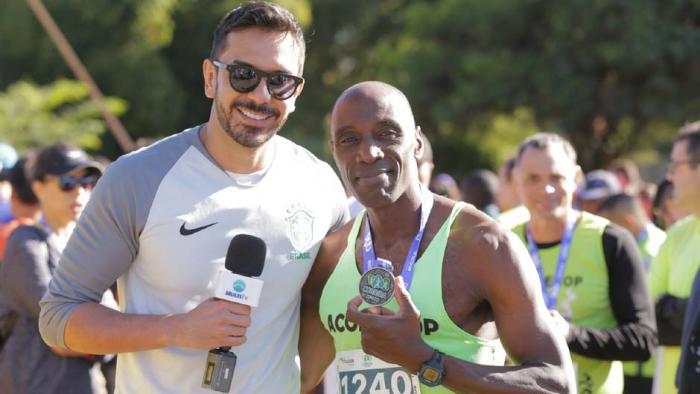 Divulgação - Silvio Victor, de 54 anos, corre desde os 18 anos