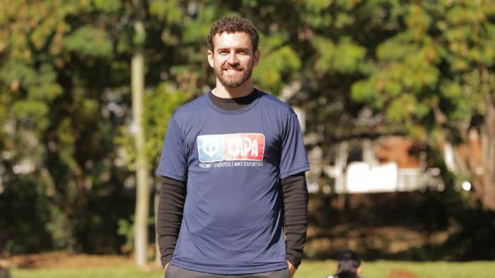 Divulgação - Guilherme Piazzalunga, da Capa Eventos, na organização da corrida