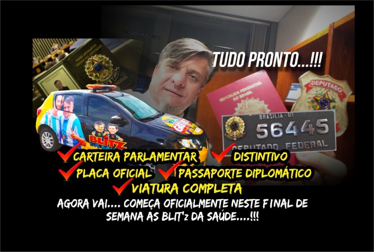 Reprodução - Anúncio de Boca Aberta nas redes sociais 'equipado' para a Blitz da Saúde Reprodução - Anúncio de Boca Aberta nas redes sociais 'equipado' para a Blitz da Saúde