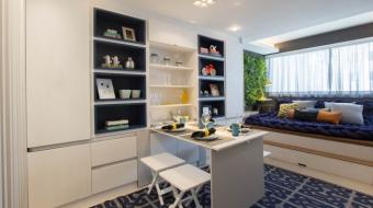 As boas ideias para ganhar espa�o neste apartamento de 24 m�