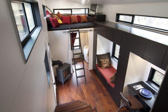 Crédito: Reprodução/Tiny House Build Crédito: Reprodução/Tiny House Build