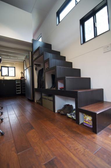 Crédito: Reprodução/Tiny House Build Crédito: Reprodução/Tiny House Build